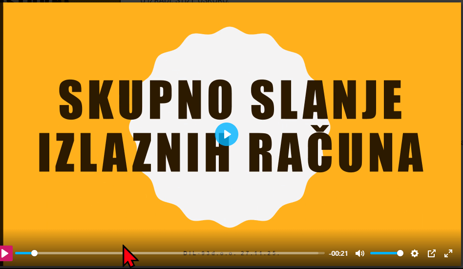 skupno slanje računa